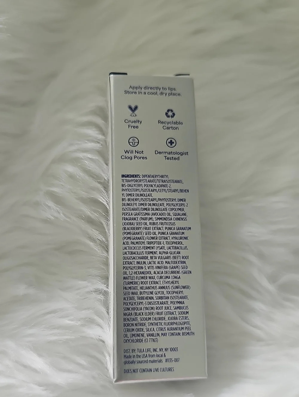 New Tula Skincare Glaze Lip Plumping Treatment Iced